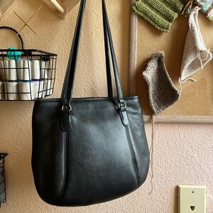 Vintage Coach Shoulder Bag 9996 Black